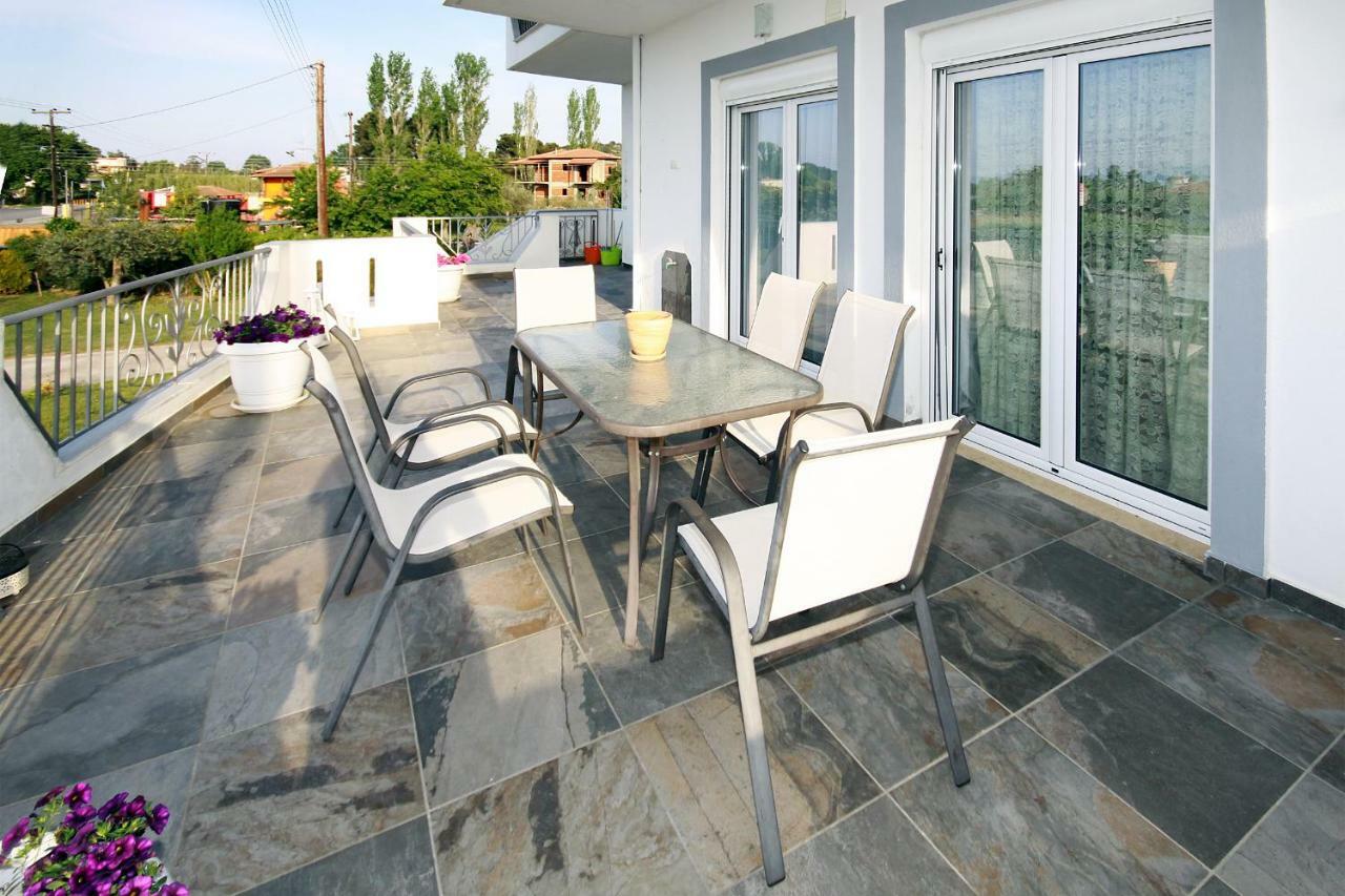אורמוס פנגיאס Zephyros Family Apartments 1 מראה חיצוני תמונה